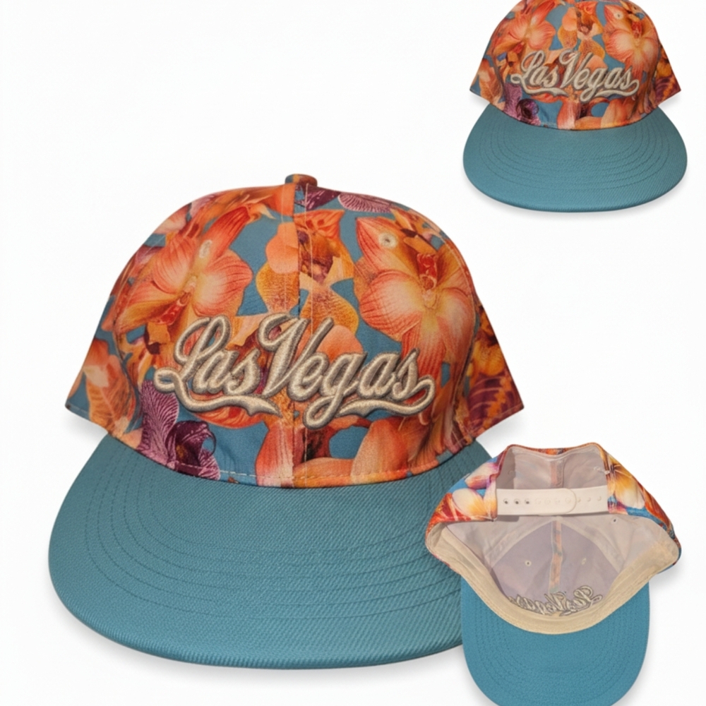 Women's Las Vegas Floral Adjustable Ball Hat